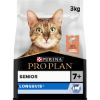 Croquettes chat senior Purina Pro Plan Longevis saumon – 3 kg