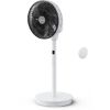 Ventilateur sur pied Rowenta Turbo Swift Silence QV5040F0 – oscillation 3D, 20 dB, 3-en-1 – Blanc