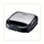 Gaufrier électrique 750 W plaques sans PFAS 21,5 × 12,5 cm – Little Balance Happy Gaufres 2 – noir et inox