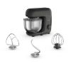 Robot pâtissier Moulinex Bake Essential QA160H – bol inox 4,8 L, 800 W, 6 vitesses, noir