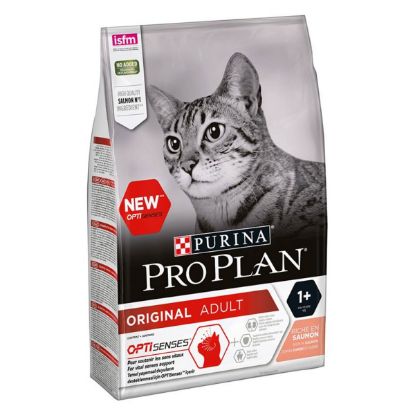 Croquettes chat adulte Purina Pro Plan saumon – 10 kg