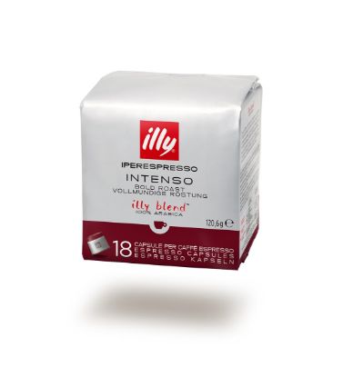 Capsules Illy Iperespresso Intenso – boîte de 18