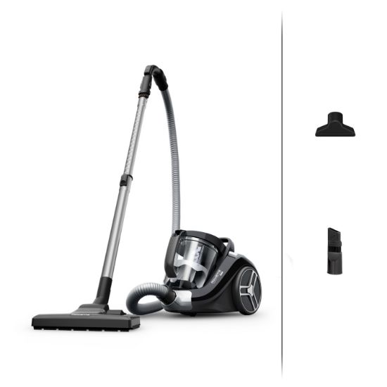Aspirateur sans sac Rowenta Compact Power Cyclonic XXL RO4B25 – 900 W max, 2,5 L, gris