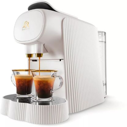 Machine à capsules L'OR Barista Sublime 19 bars double espresso blanc - Philips LM9012/08