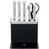 Bloc 5 couteaux inox et ciseaux avec aiguiseur intégré – Tefal Ever Sharp