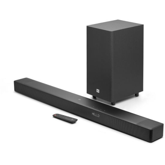 Barre de son JBL Cinema SB595 – 3.1.2 Dolby Atmos, caisson sans fil, 440 W