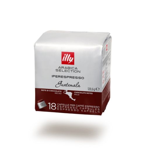 Capsules Illy Iperespresso Arabica Sélection Guatemala – boîte de 18