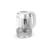 Bouilloire théière en verre 1,7 L 2200 W 5 températures avec infuseur inox – Schneider SCKE236TP