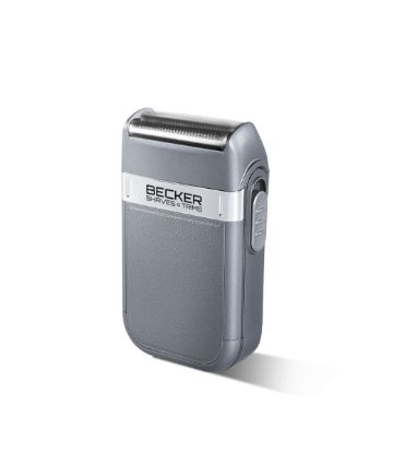 Rasoir électrique compact sans fil – Becker Shave X – gris
