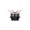 Appareil à fondue électrique 6 personnes 1,6 L 650 W – Livoo x Marmiton DOC308 – noir