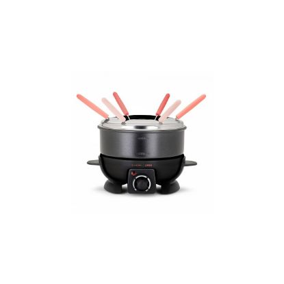 Appareil à fondue électrique 6 personnes 1,6 L 650 W – Livoo x Marmiton DOC308 – noir