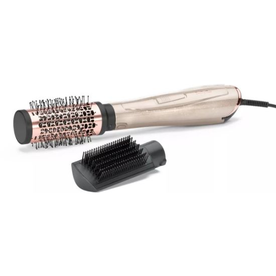 Brosse soufflante Babyliss Stardust Shimmer AS914PE – brosse ronde 50 mm et brosse plate, 1000 W