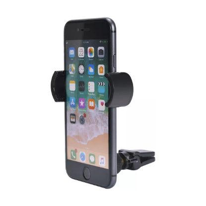 Support smartphone voiture Big Ben à bras, fixation grille d'aération