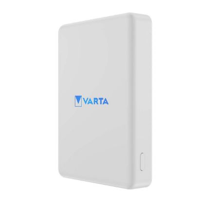 Batterie externe magnétique sans fil 5000 mAh MagSafe Qi Mag Pro - Varta 57903