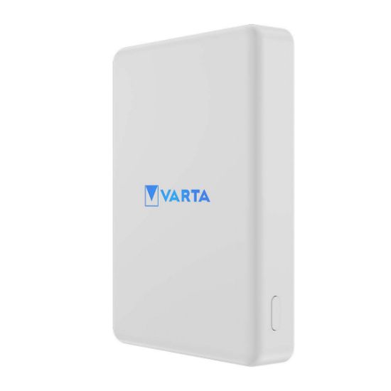 Batterie externe magnétique sans fil 5000 mAh MagSafe Qi Mag Pro - Varta 57903