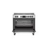 Cuisinière mixte 90 cm 5 feux gaz dont wok four électrique 108 L - Beko BGM11225EX