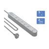 Multiprise parafoudre 5 prises + USB-A et USB-C Force Power Lite