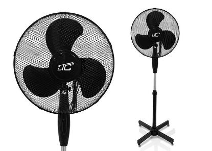 Ventilateur sur pied 40 cm 40 W – LTC WT01 – noir