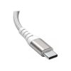 Câble renforcé USB-C vers Lightning MFi 2 m 60 W Force Power Lite, blanc