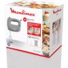Batteur électrique 300 W 5 vitesses 2 jeux de fouets – Moulinex Easy Max – gris poivre