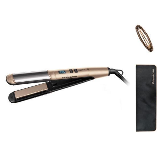 Lisseur 2-en-1 Rowenta Glam & Shine SF4641F0 – lisse et boucle, plaques céramique flottantes