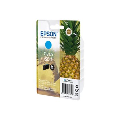 Cartouche d'encre Epson 604 Ananas cyan (2,4 ml)