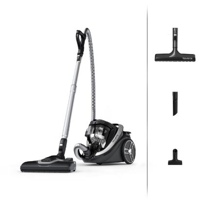 Aspirateur sans sac Rowenta Silence Force Cyclonic Effitech RO7936 – 59 dB(A), 2,5 L, Parquet
