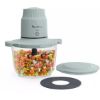 Hachoir Moulinex Choppeo DJ6031 – bol en verre 1 L utile, 4 lames, 500 W, 2 vitesses