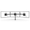 Support de bureau 3 écrans 14-24" à pince - Nedis ERGOTMM100BK