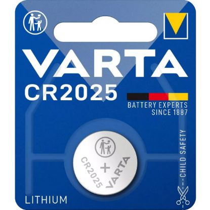 Pile bouton lithium CR2025 3 V x1 - Varta 6025