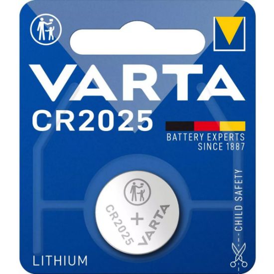 Pile bouton lithium CR2025 3 V x1 - Varta 6025