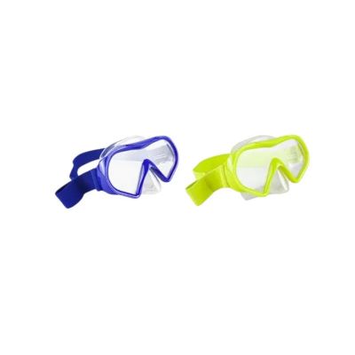 Masque de snorkeling adulte jupe PVC et sangle textile, norme EN 16805 – Sport & Fun Vision – coloris assorti