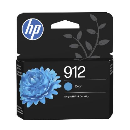 Cartouche d'encre HP 912 cyan (315 pages)