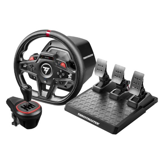 Volant Thrustmaster T248R + pédalier et levier de vitesse pour PS5 et PC