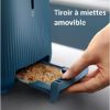 Grille-pain 2 fentes larges 8 niveaux réchauffe-viennoiseries bleu - Philips HD2511/70 Série 3000