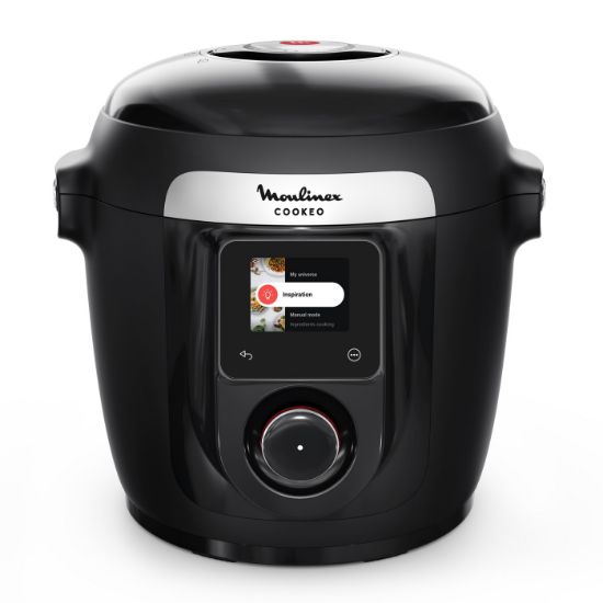Multicuiseur Moulinex Cookeo Wifi 9 en 1 CE9528 – 9 modes, 150 recettes, 6 L, noir