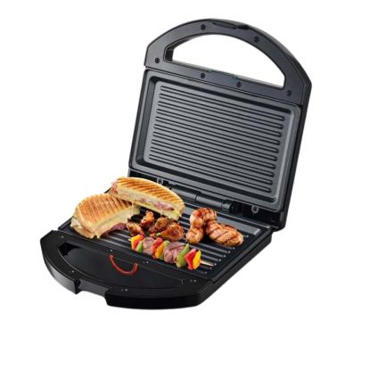 Appareil à panini et grill électrique 750 W – Kitchencook K-Grill – noir