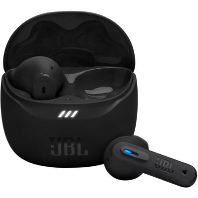 Écouteurs sans fil à réduction de bruit adaptative – JBL Tune Flex 2 – noir