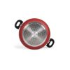 Faitout 28 cm aluminium antiadhésif avec couvercle verre induction – Livoo Premier Chef MEP151R – rouge