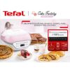 Machine à gâteaux Tefal Cake Factory Infinity KD8501 – 10 programmes, 1200 W, blanc et rose