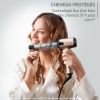 Fer à boucler Rowenta Air Curl Pro CF4311F0 – flux d'air doux, 25 mm, 8 températures