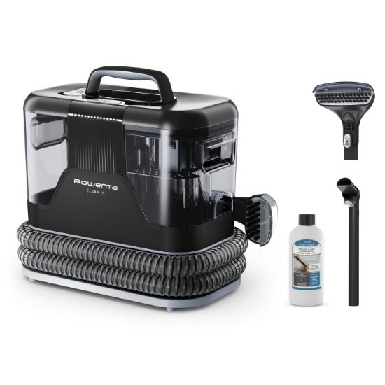 Shampouineuse détacheur Rowenta Clean It IN5010 – 400 W, réservoirs 1,8 L et 1,5 L