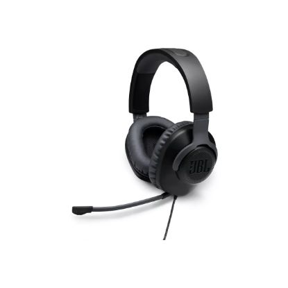 Casque gaming filaire avec micro amovible – JBL Quantum 100 – noir