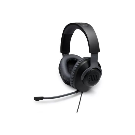 Casque gaming filaire avec micro amovible – JBL Quantum 100 – noir