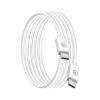 Câble USB-C vers USB-C 1,2 m Big Ben, recyclé, blanc