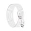 Câble USB-C vers USB-C 1,2 m Big Ben, recyclé, blanc