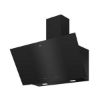 Hotte murale inclinée 90 cm 410 m³/h verre noir - Beko BHCA92442BBH
