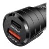 Chargeur allume-cigare Usams 95 W : USB-C 65 W + USB-A 30 W