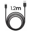 Câble USB-A vers USB-C 1,2 m Big Ben, recyclé, noir