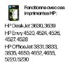 Pack cartouches d'encre HP 302 noire + couleur